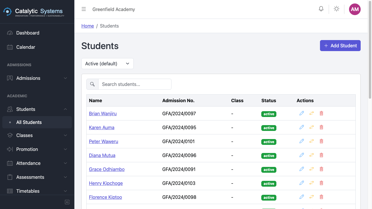 Student Profile